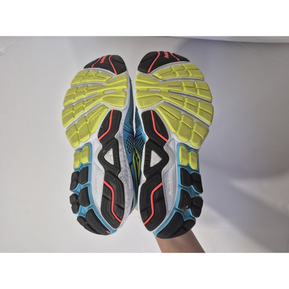 Saucony Omni 14 Power Grid Women's Running Shoe Blue Citron Sneakers US 7 - Picture 11 of 13